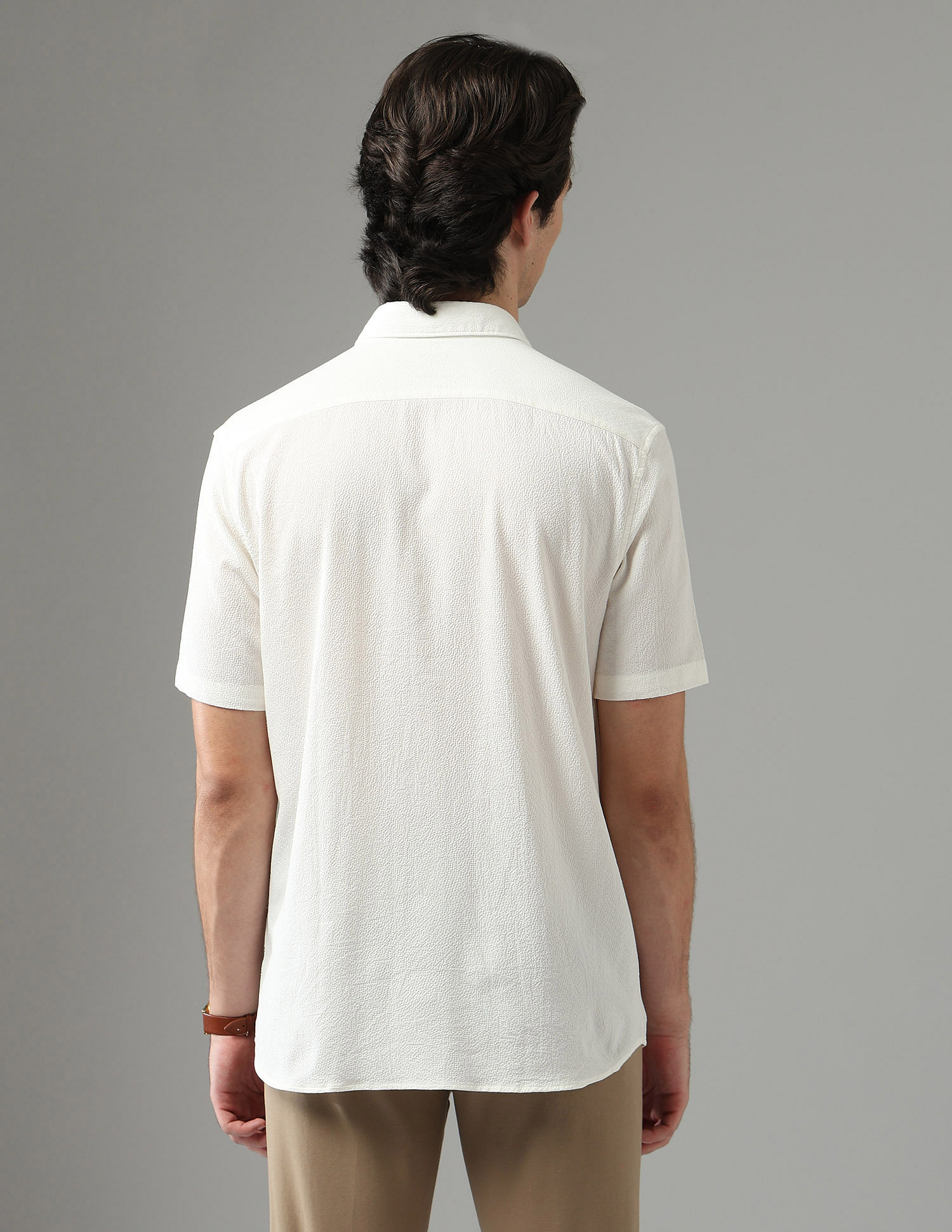 Arrow Sport Seersucker Regular Fit Shirt