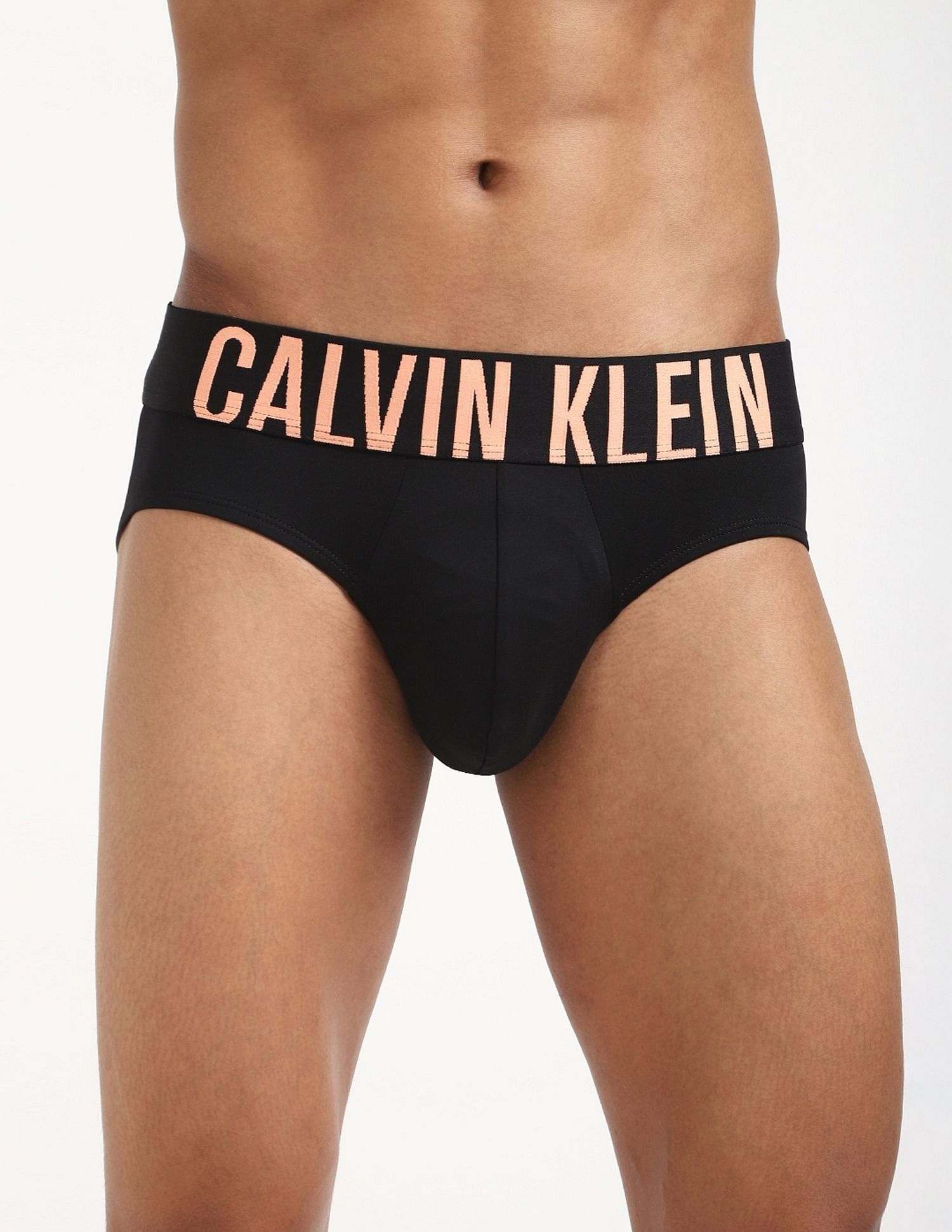 Calvin Klein Underwear Solid Multi Low Rise Briefs - Pack Of - 3