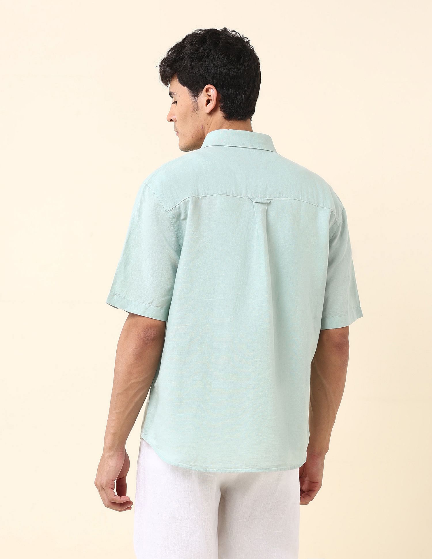U.S. Polo Assn. Solid Tailored Fit Amsler Shirt