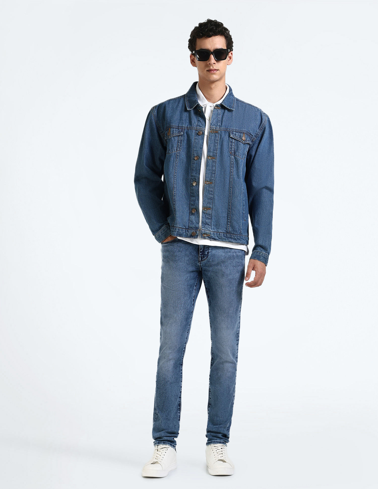 Flying Machine Jackson Super Skinny Fit Low Rise Jeans