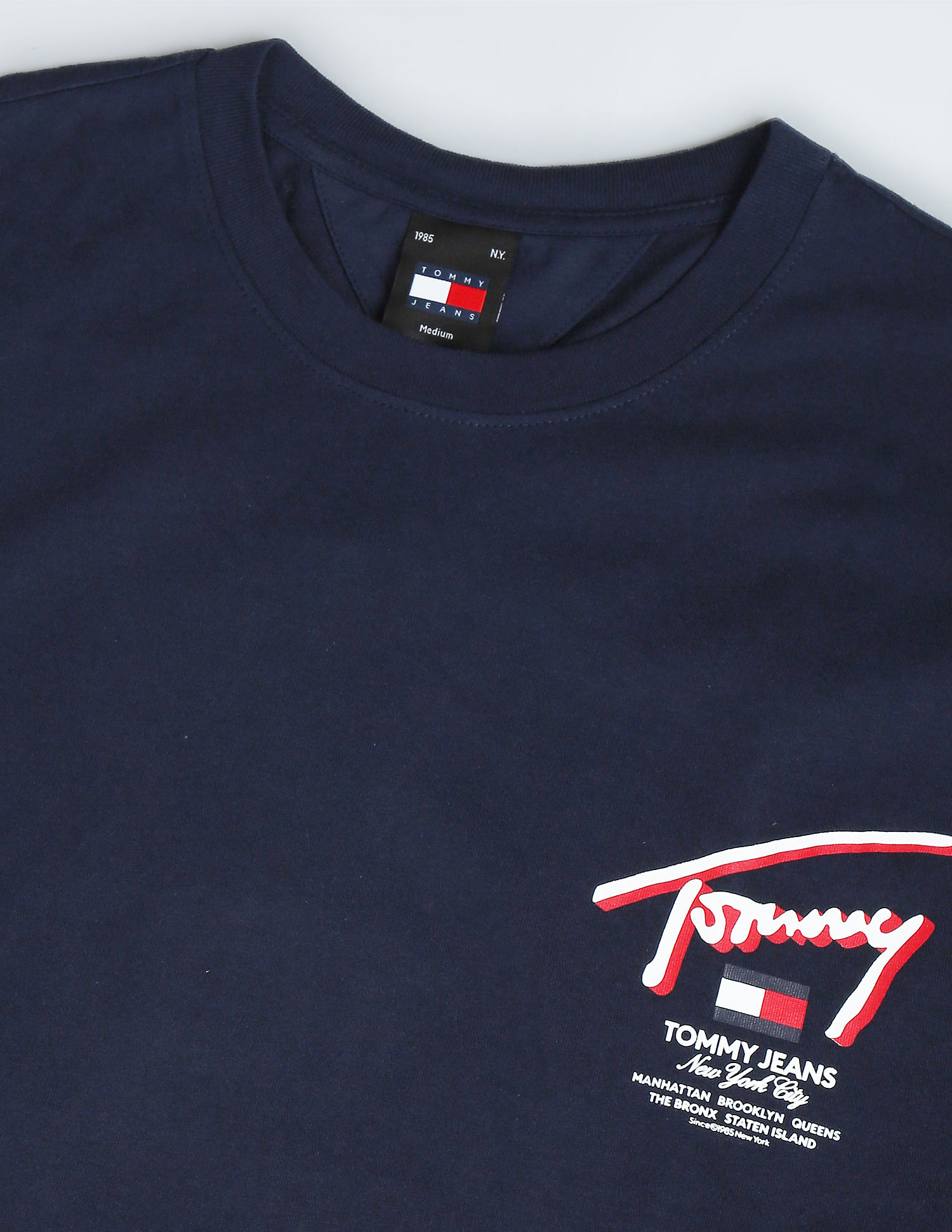 Tommy Hilfiger 3D Street Signature Cotton T-Shirt