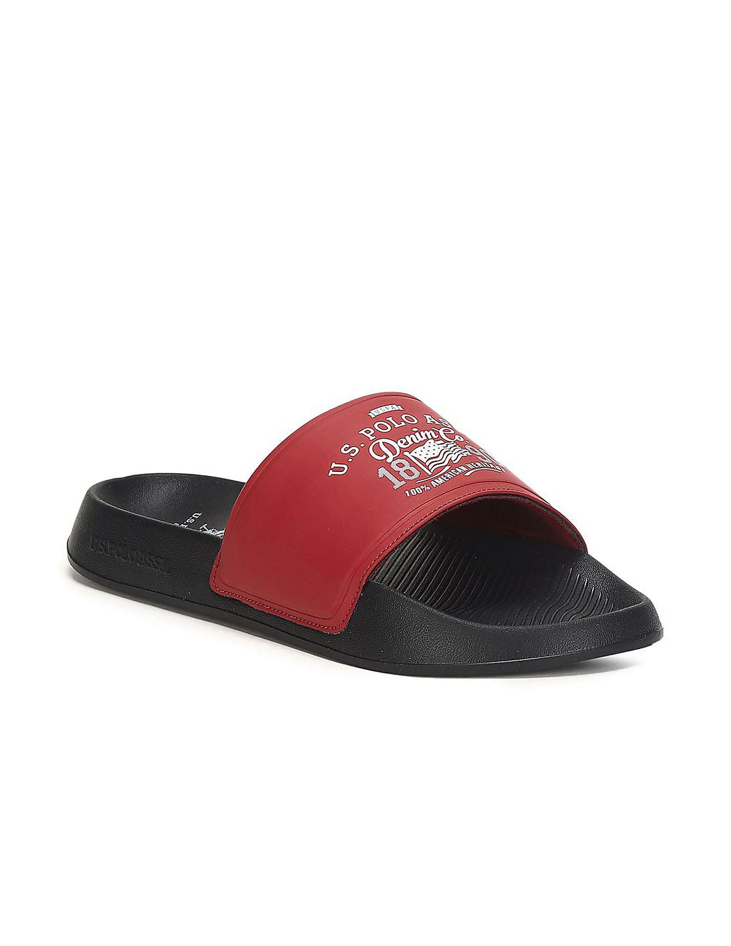 U.S. Polo Assn. Men Toplin 5.0 Printed Slippers