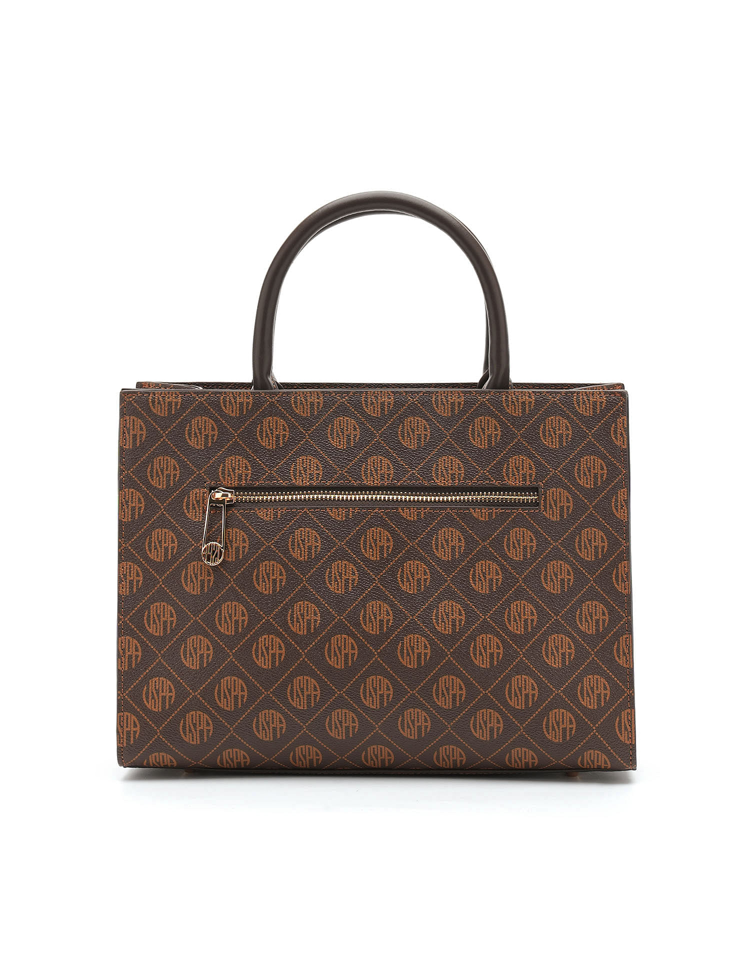 U.S. Polo Assn. Bernice Monogram Satchel Bag