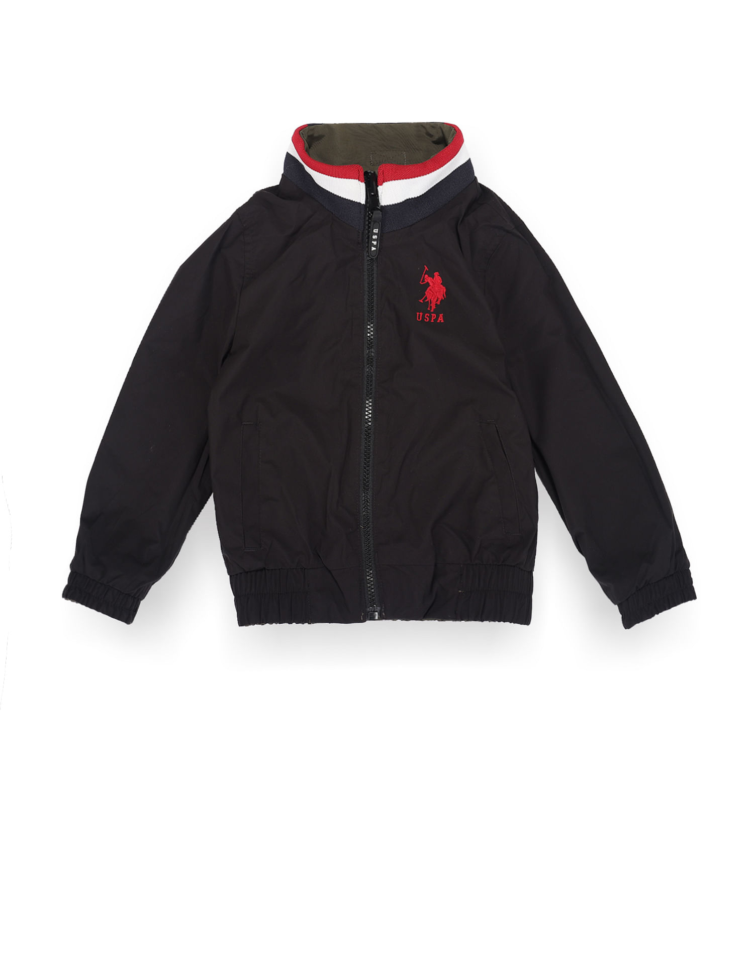 Polo reversible 2024 bomber jacket