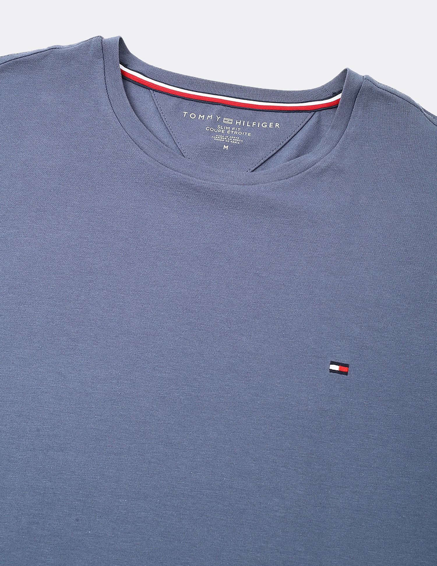 Tommy Hilfiger Solid Slim-Fit Cotton T-Shirt