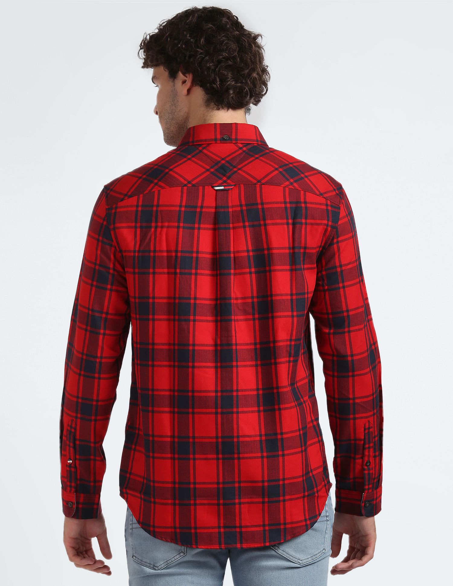 Tommy hilfiger flannel discount shirt