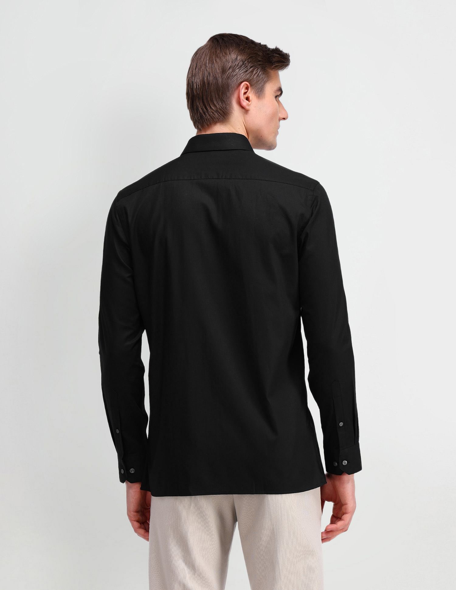 Arrow Liberty Classic Fit Textured Shirt