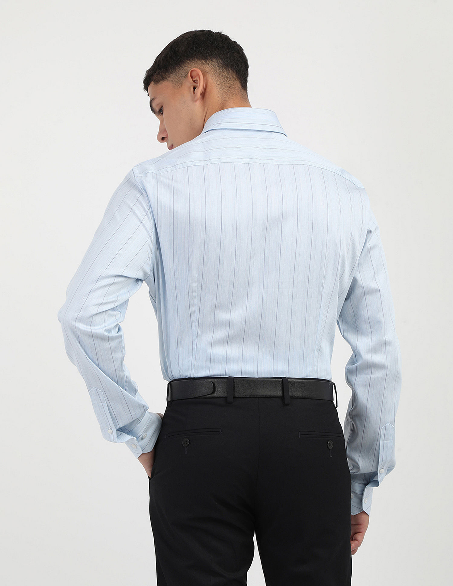 Tommy Hilfiger Melange Striped Slim Fit Shirt