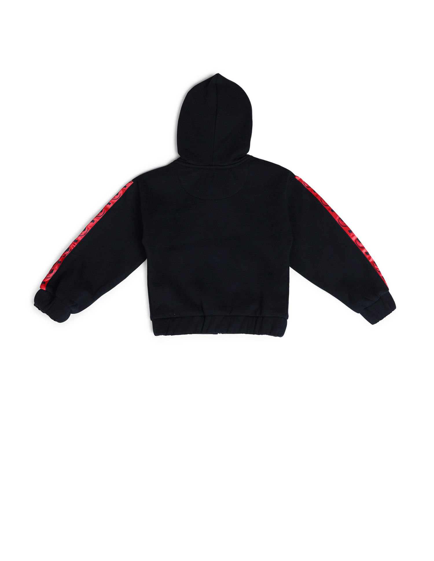 U.S. Polo Assn. Kids Girls Hooded Regular Fit Sweatshirt