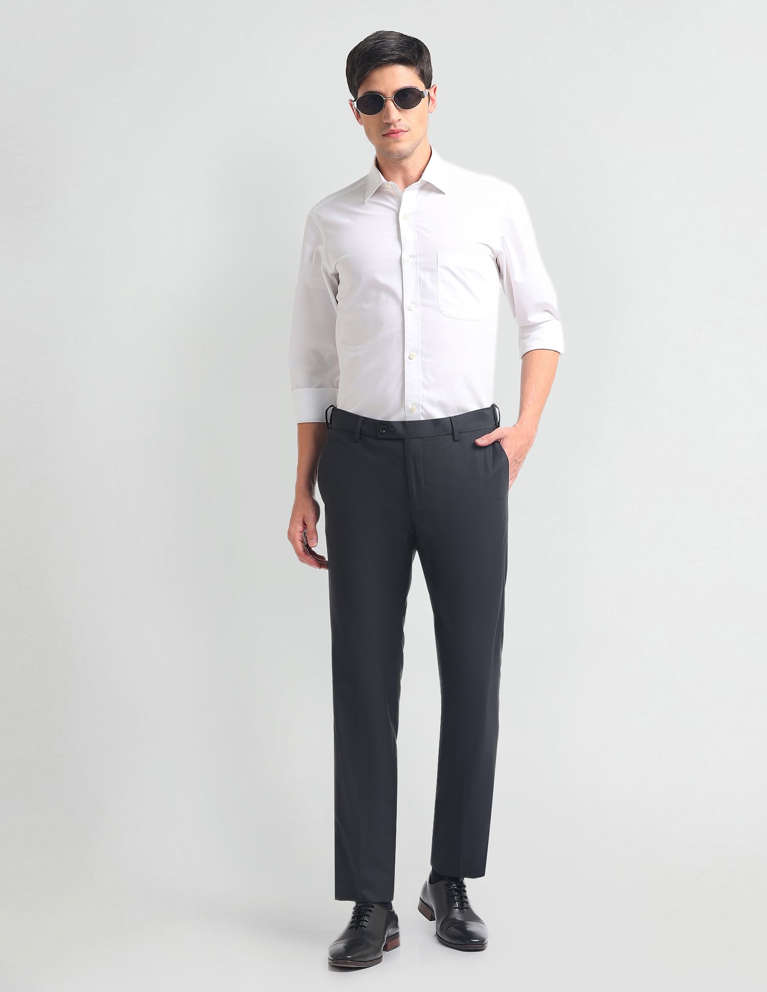 Arrow Solid Twill Trousers