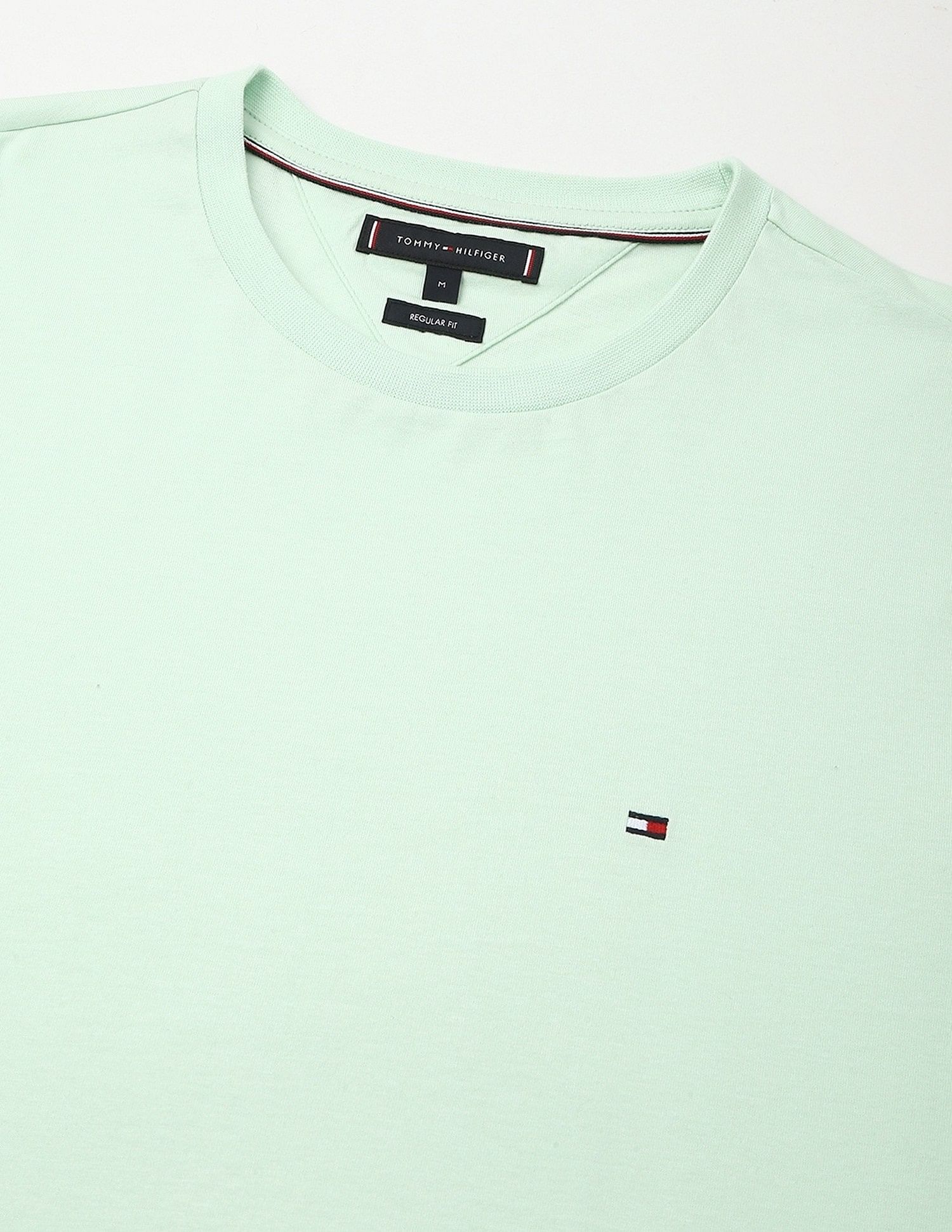 Tommy Hilfiger Solid Regular-Fit Cotton T-Shirt