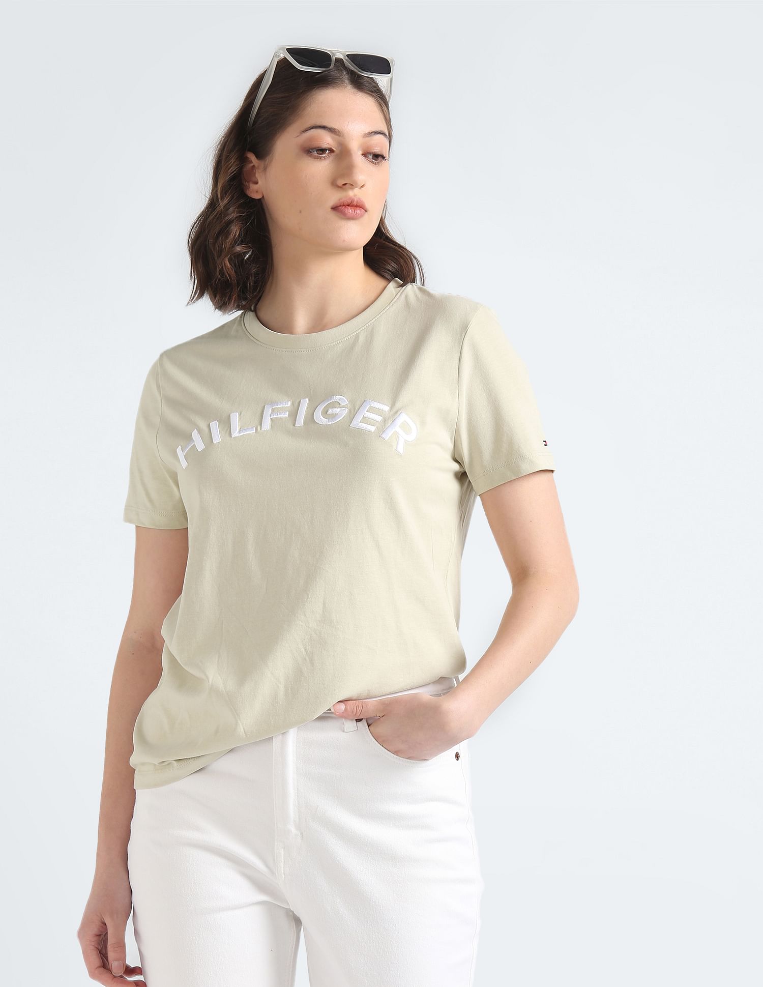 Tommy Hilfiger Varsity Embroidered Cotton T-Shirt