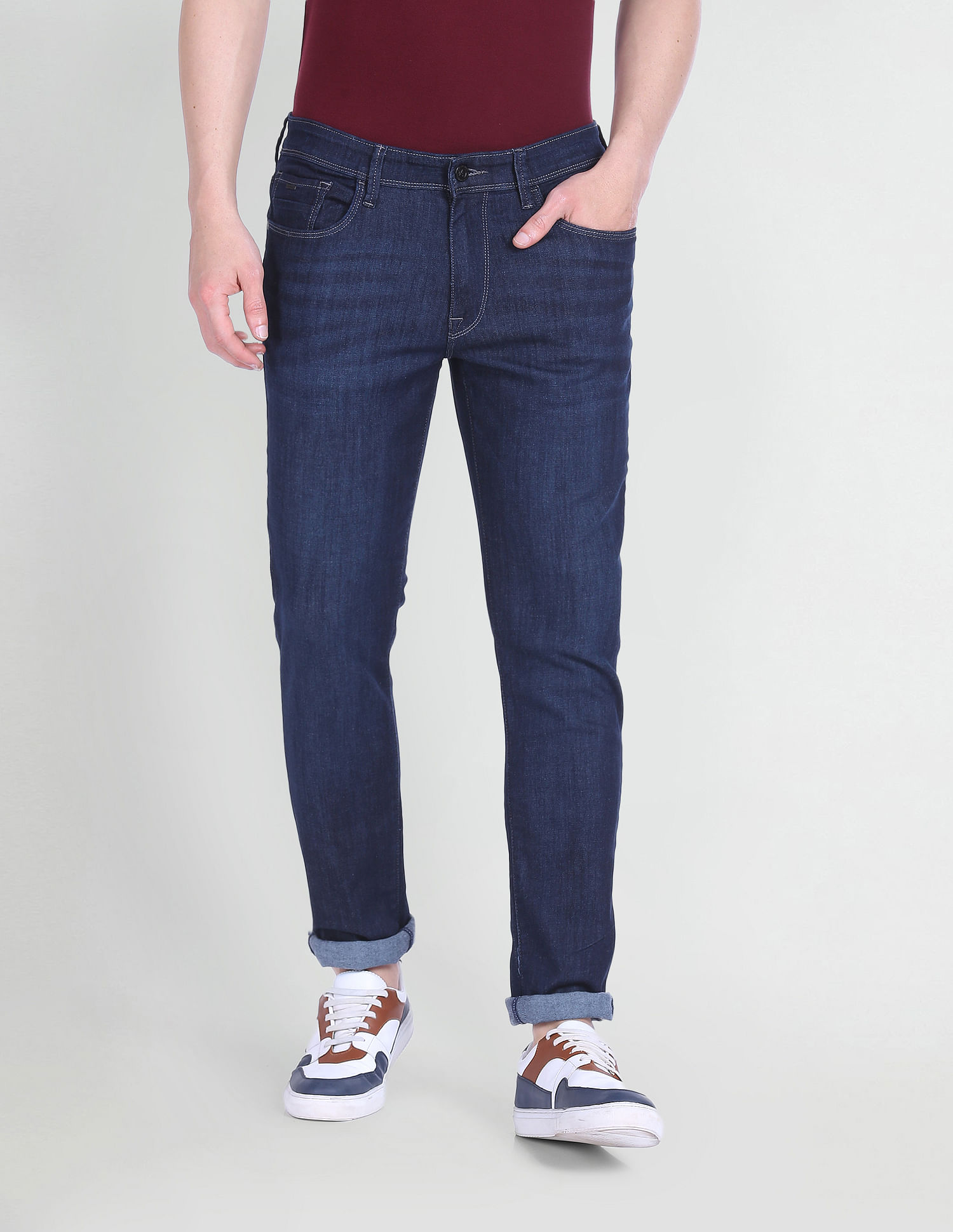 Arrow Sports Jameson Slim Fit Rinsed Jeans