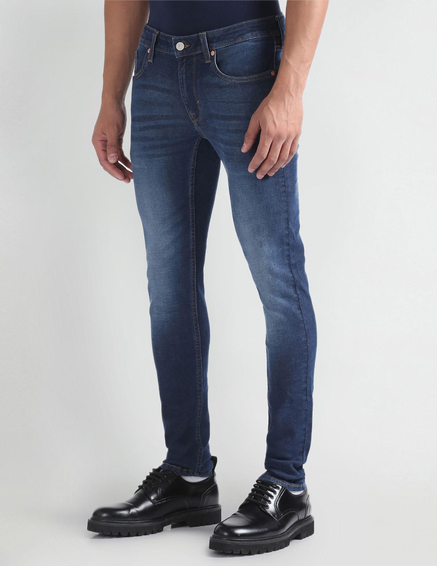 Flying Machine Jackson Super Skinny Fit Low Rise Jeans