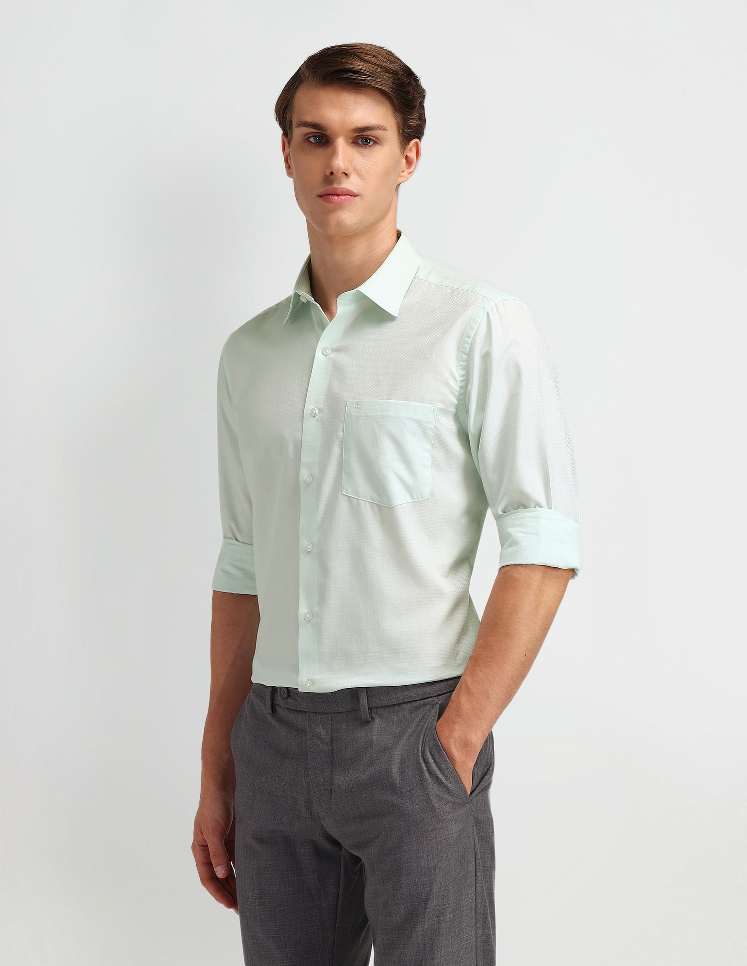 Arrow Liberty Classic Fit Cotton Shirt