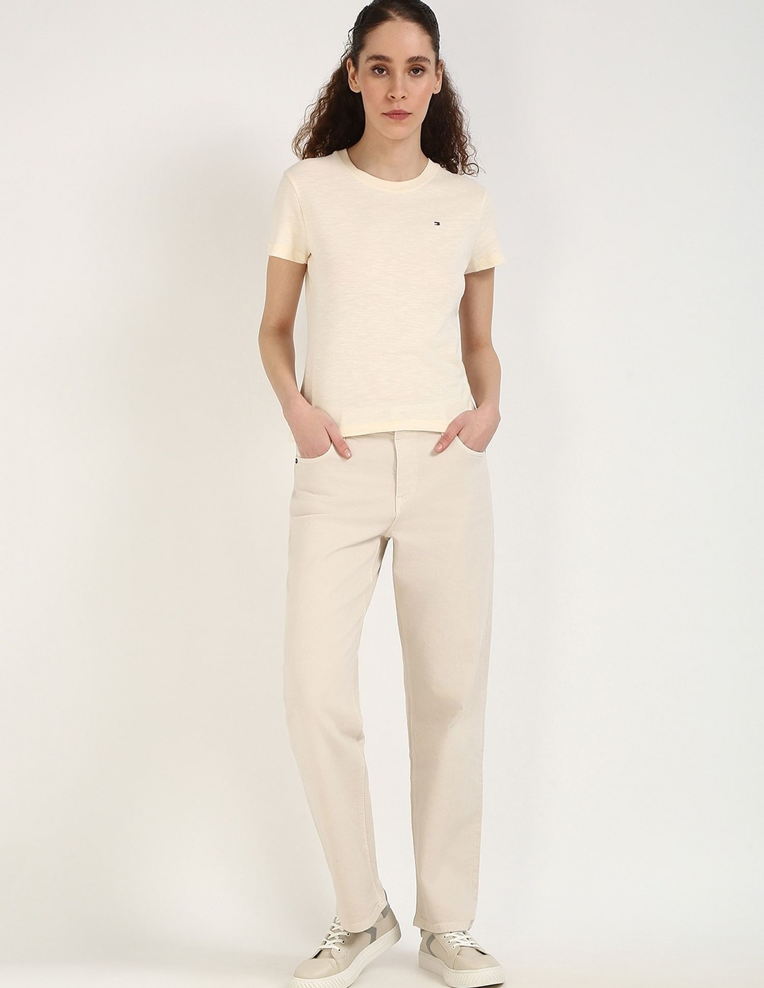 Tommy Hilfiger Solid Regular-Fit Cotton T-Shirt