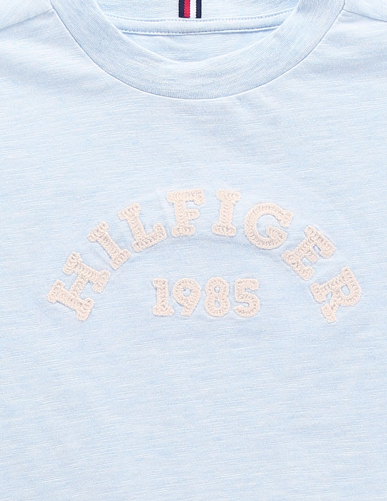 Tommy Hilfiger Kids Boys Arch Monotype 1985 T-Shirt
