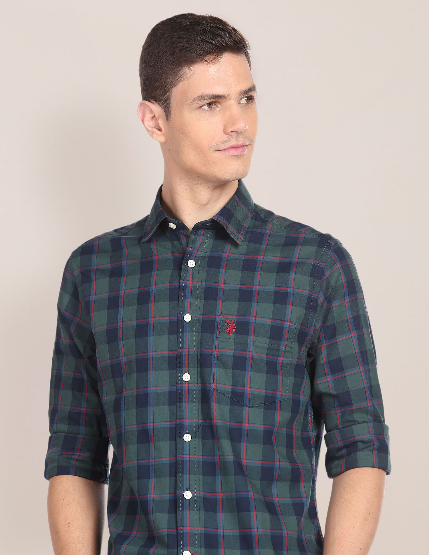 U.S. Polo Assn. Tartan Check Twill Shirt