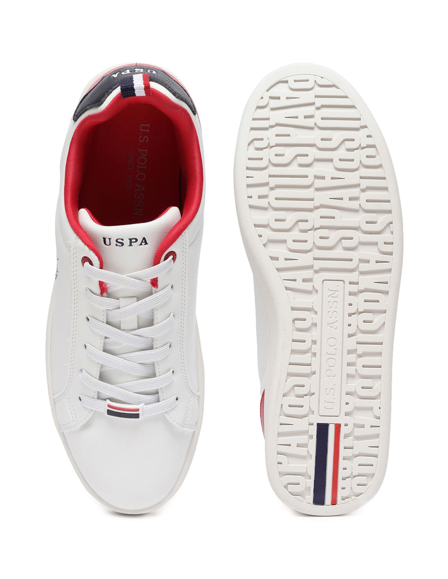 U.S. Polo Assn. Colour Block Lace Up Stefan Sneakers