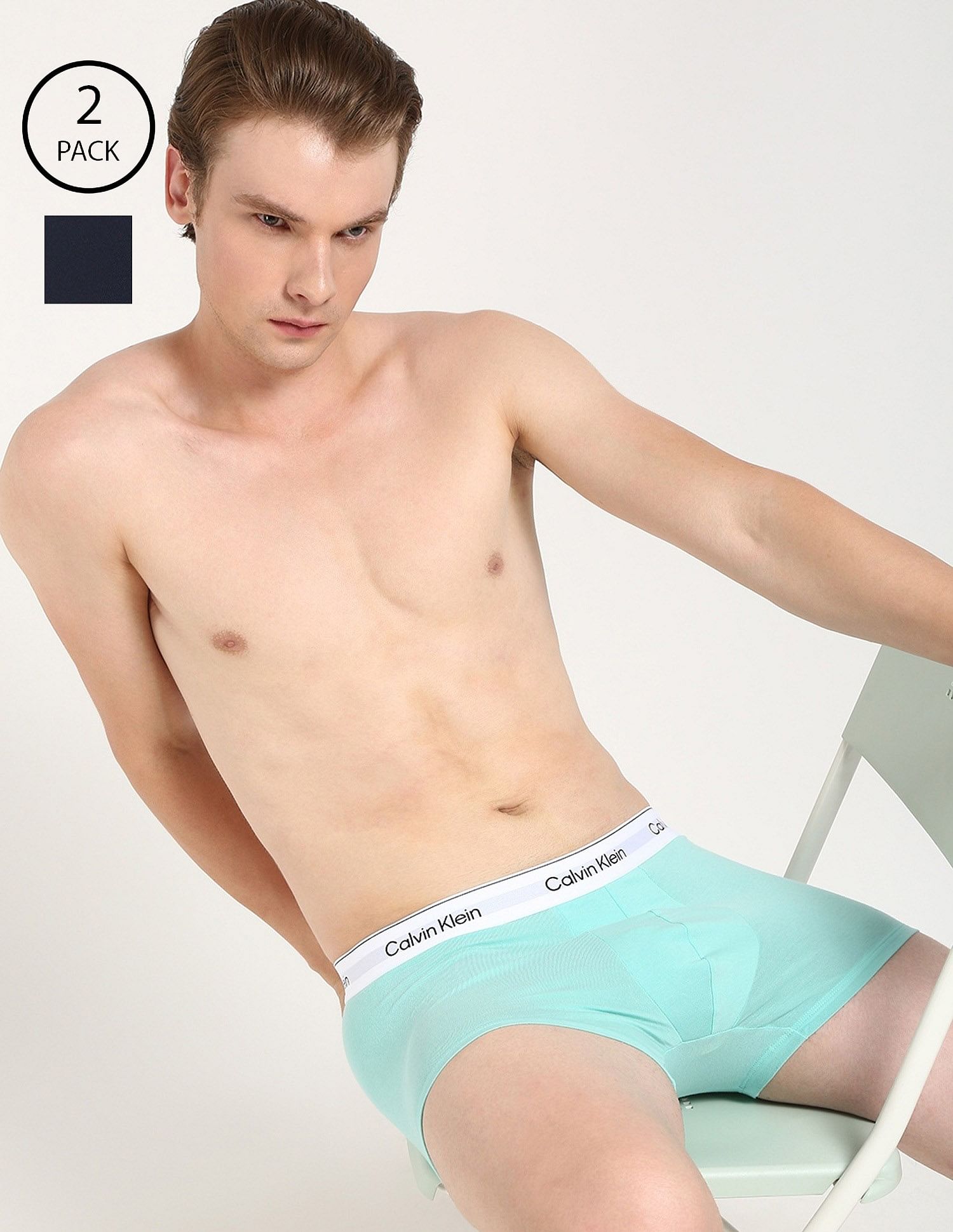 Calvin Klein Jeans Mens Low Rise Solid Trunks