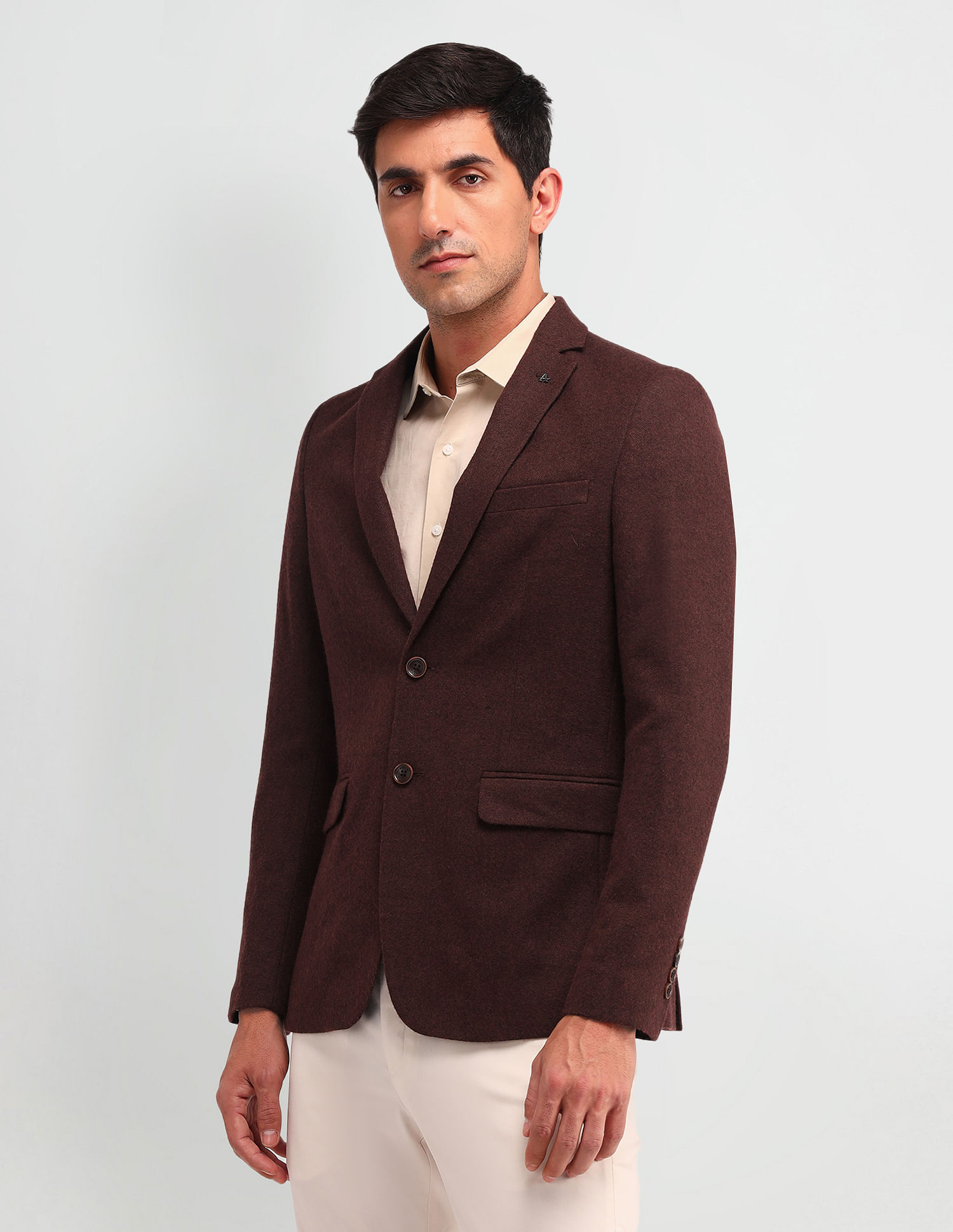 Arrow Tweed Tailored Fit Waistcoat