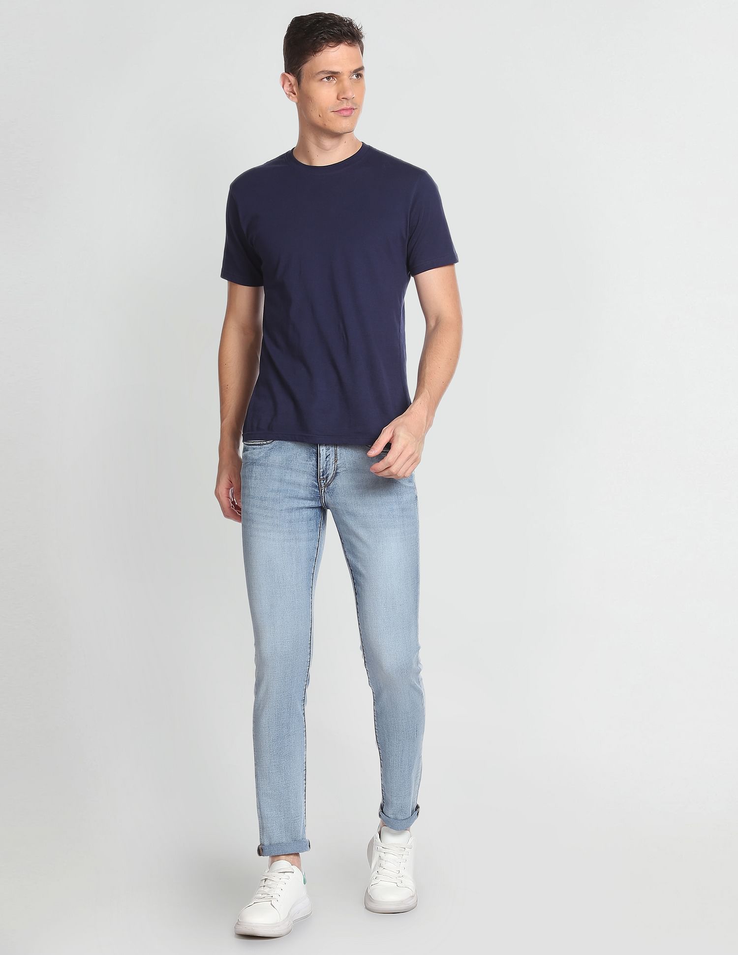 Flying Machine Jackson Skinny Fit Stone Wash Jeans