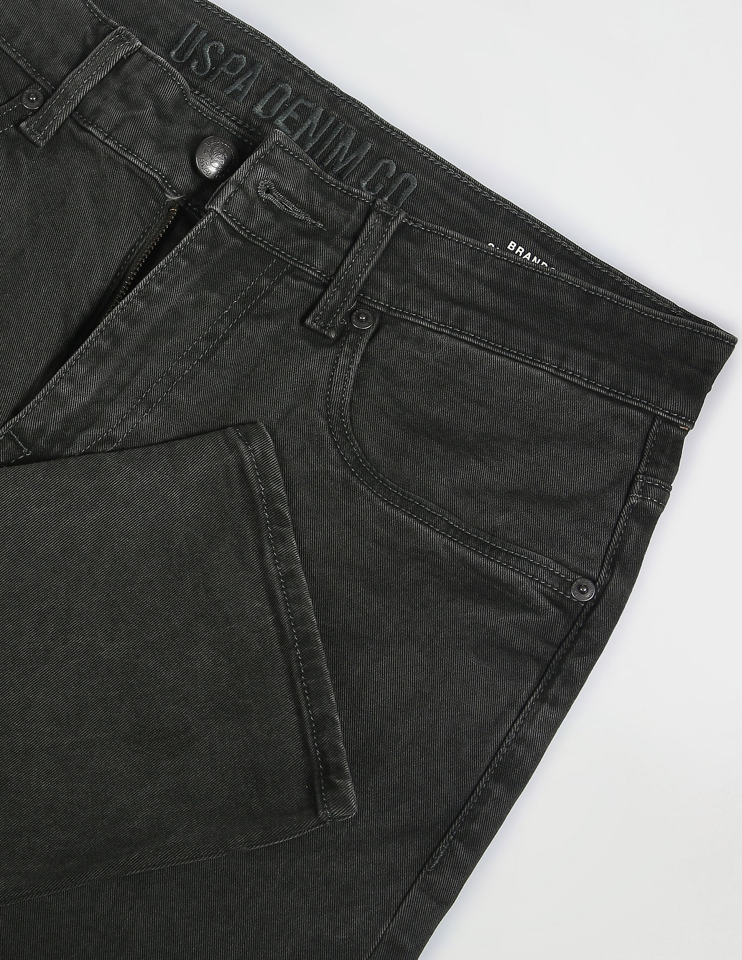U.S. Polo Assn. Denim Co. Brandon Slim Tapered Fit Olive Jeans