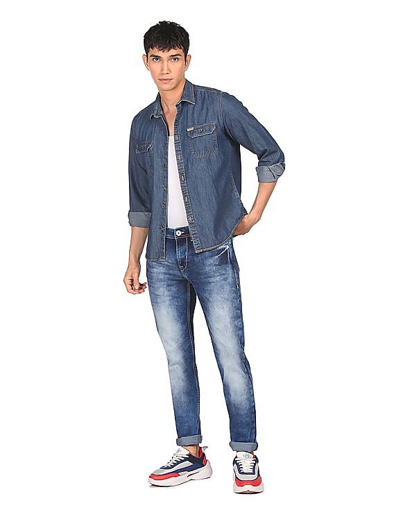 Buy Flying Machine Jackson Skinny Fit Jeans 