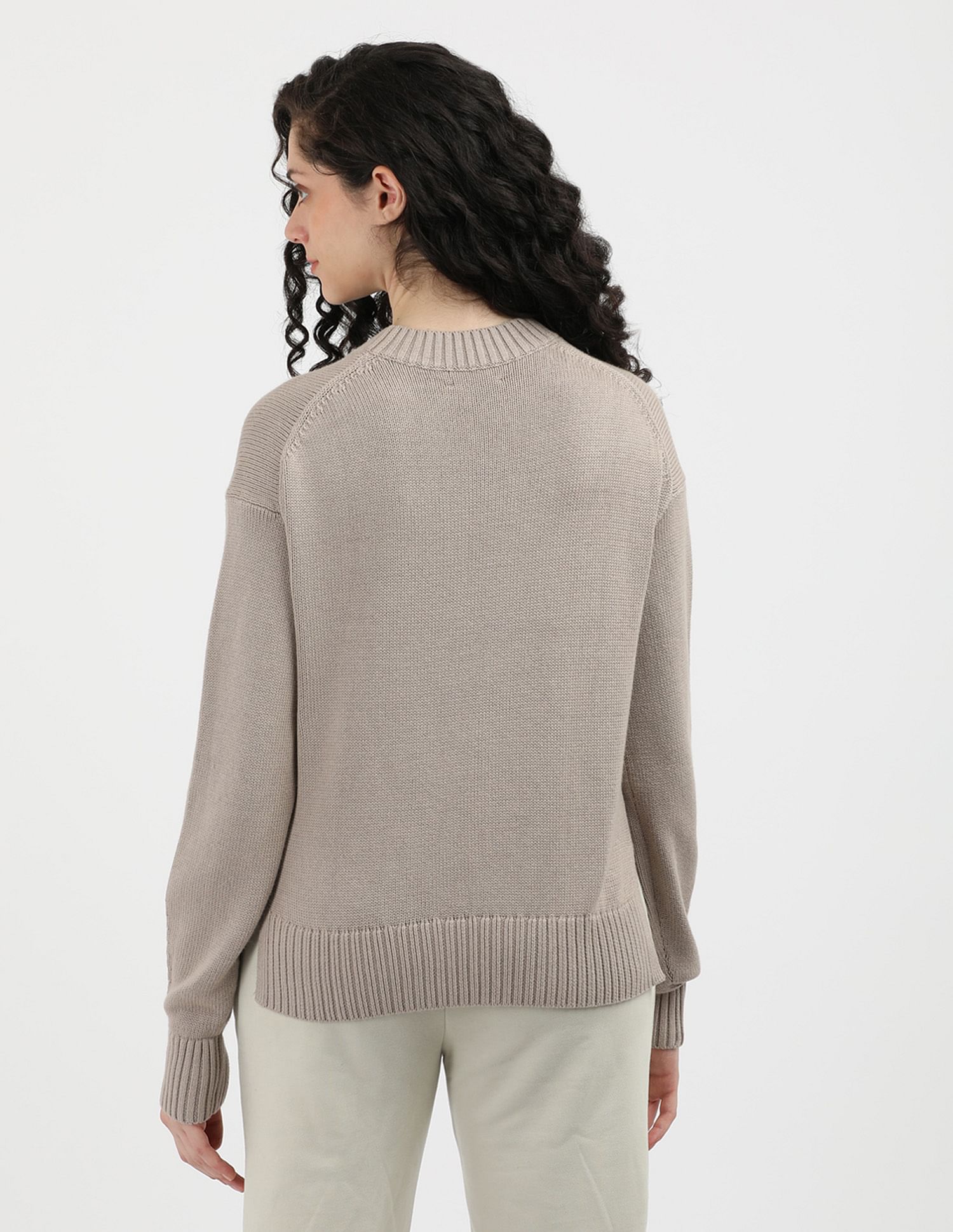 Calvin Klein Jeans Intarsia Loose Sweater
