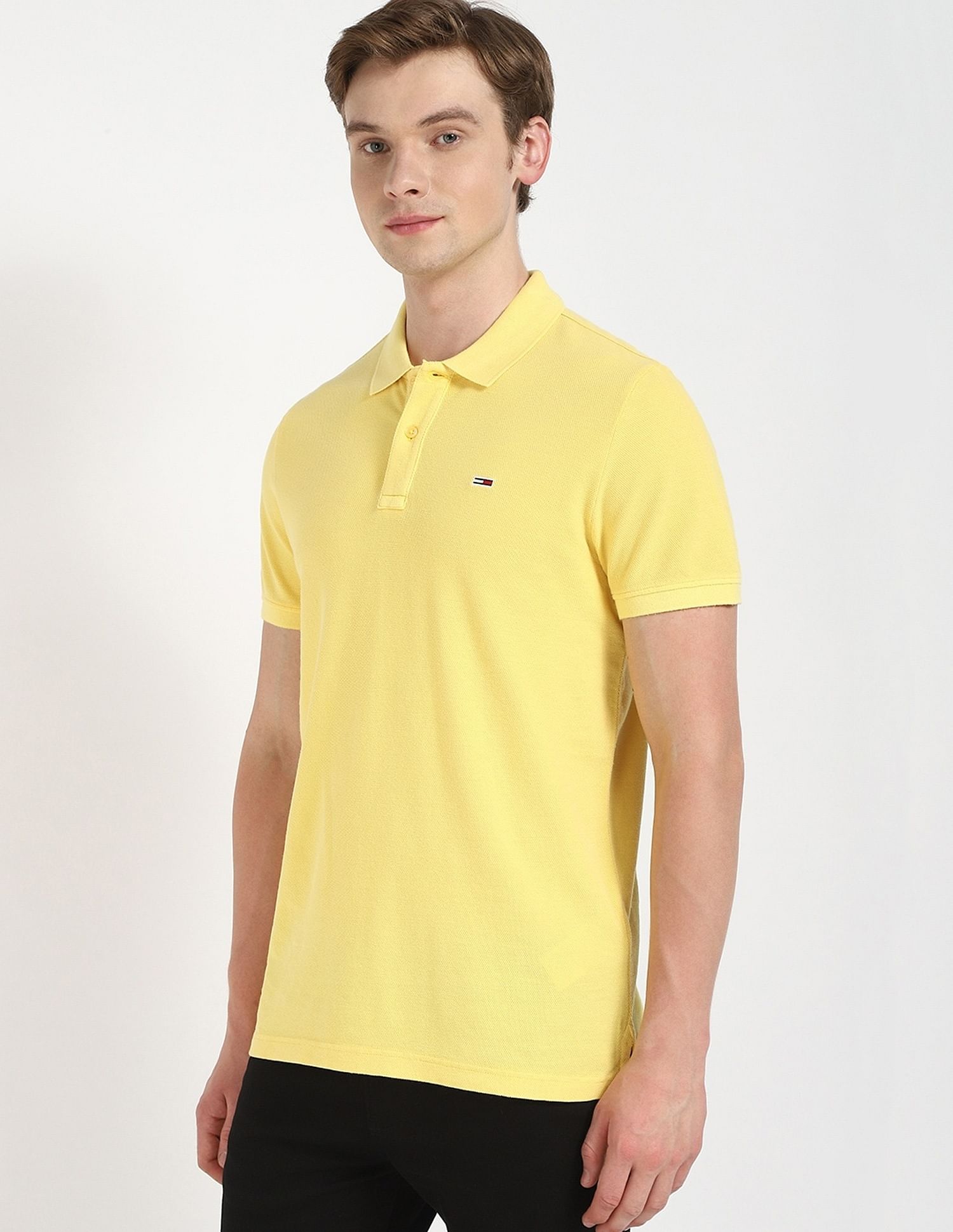 Tommy Hilfiger Solid Slim Fit Polo