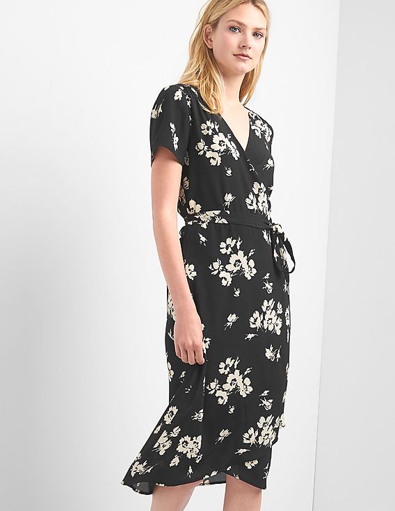 Gap floral shop midi dress