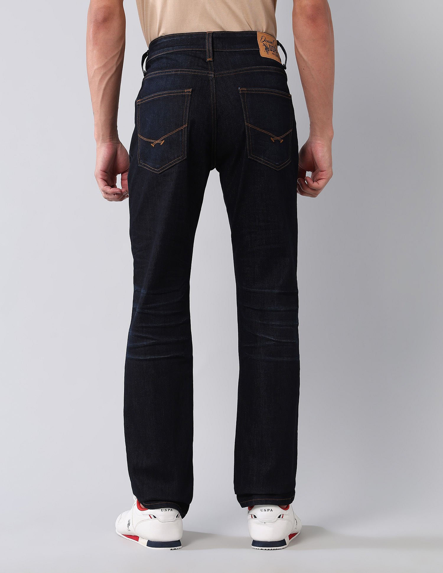U.S. Polo Assn. Denim Co. Harold Slim Straight Fit Ultra Soft Jeans