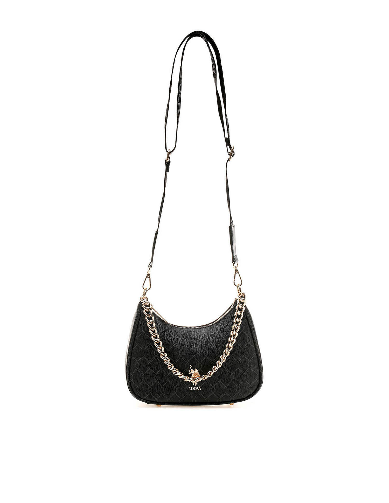 U.S. Polo Assn. Kali Monogram Shoulder Bag