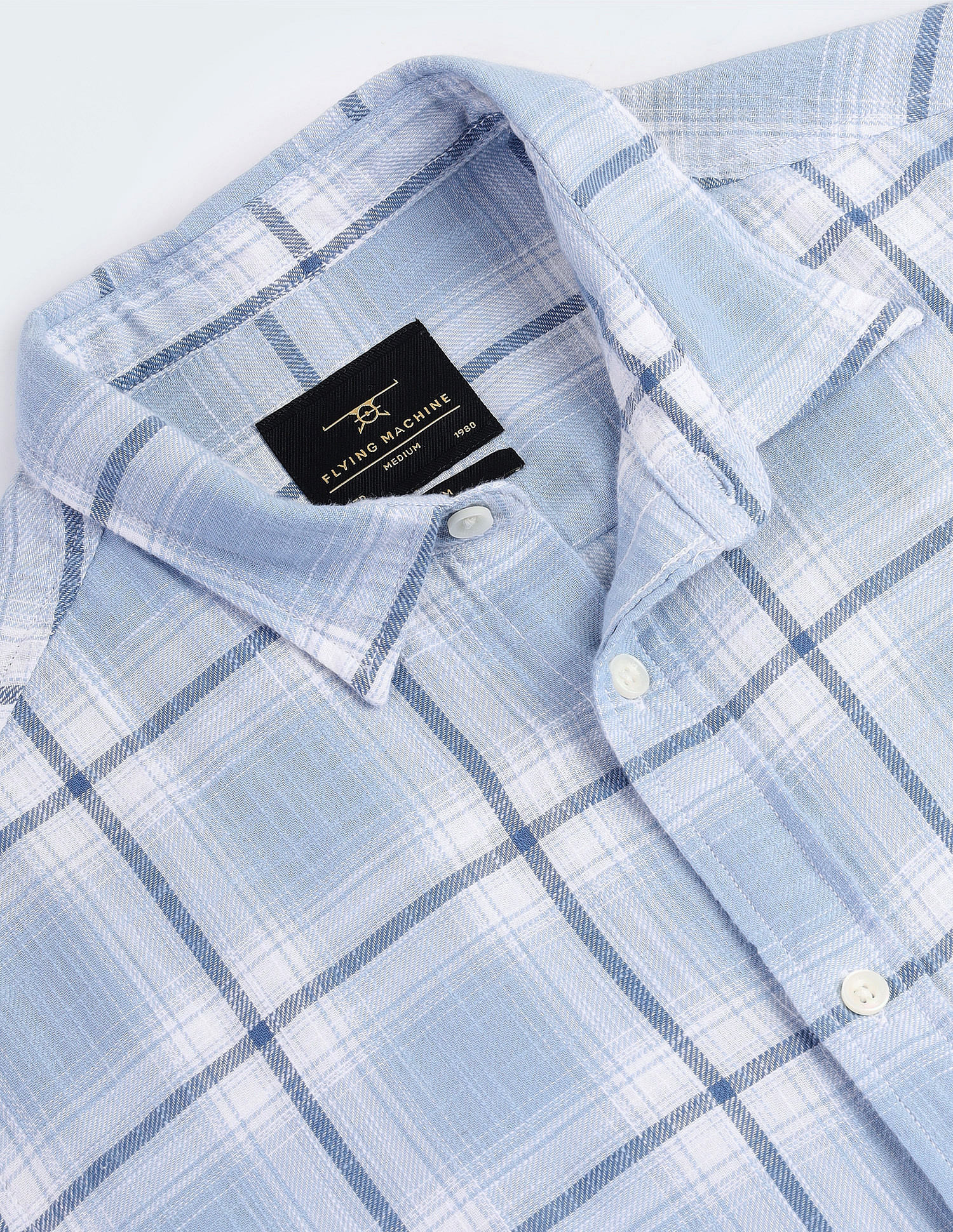 Flying Machine Tartan Check Slim Shirt