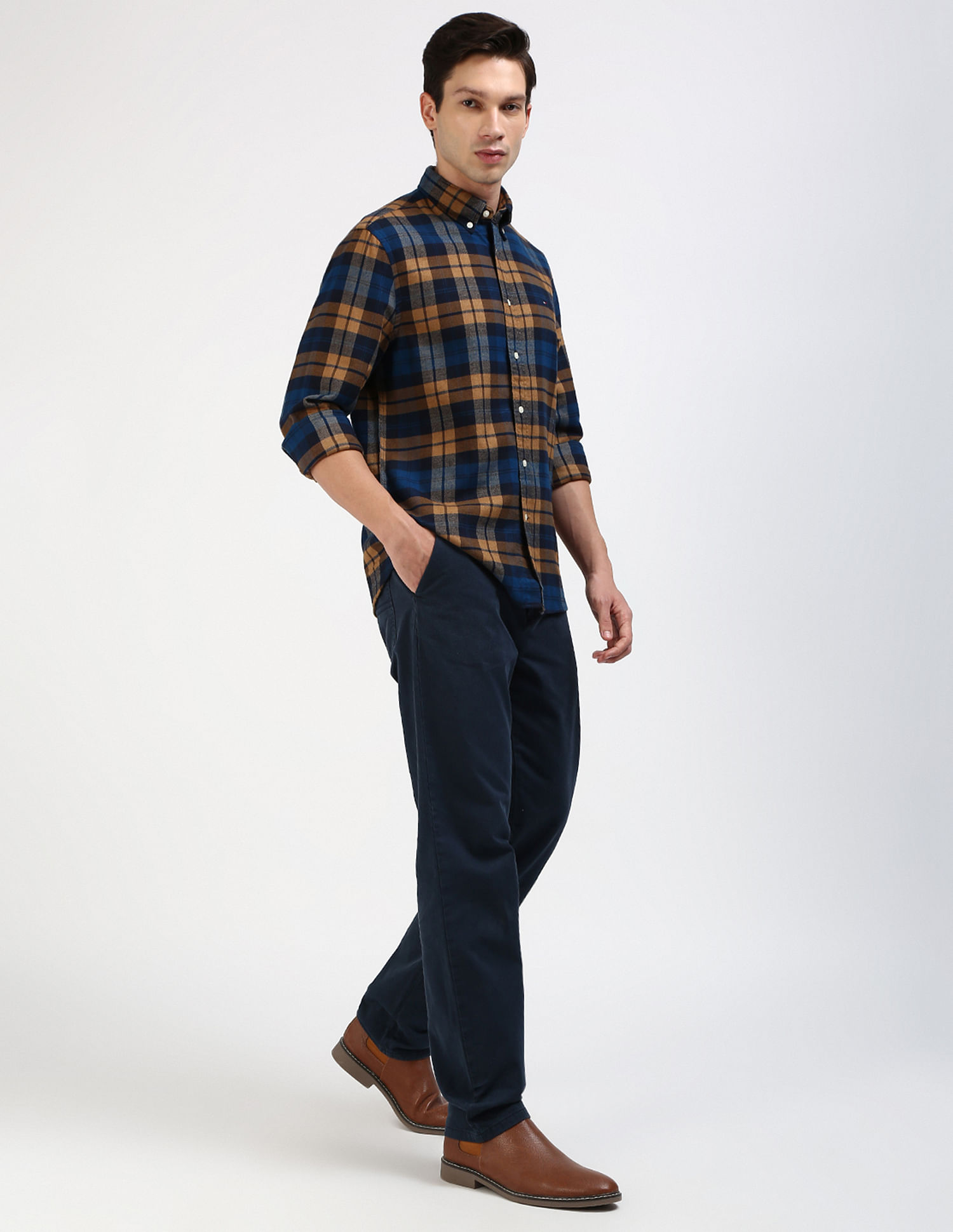Tommy Hilfiger Brushed Blackwatch Checked Shirt