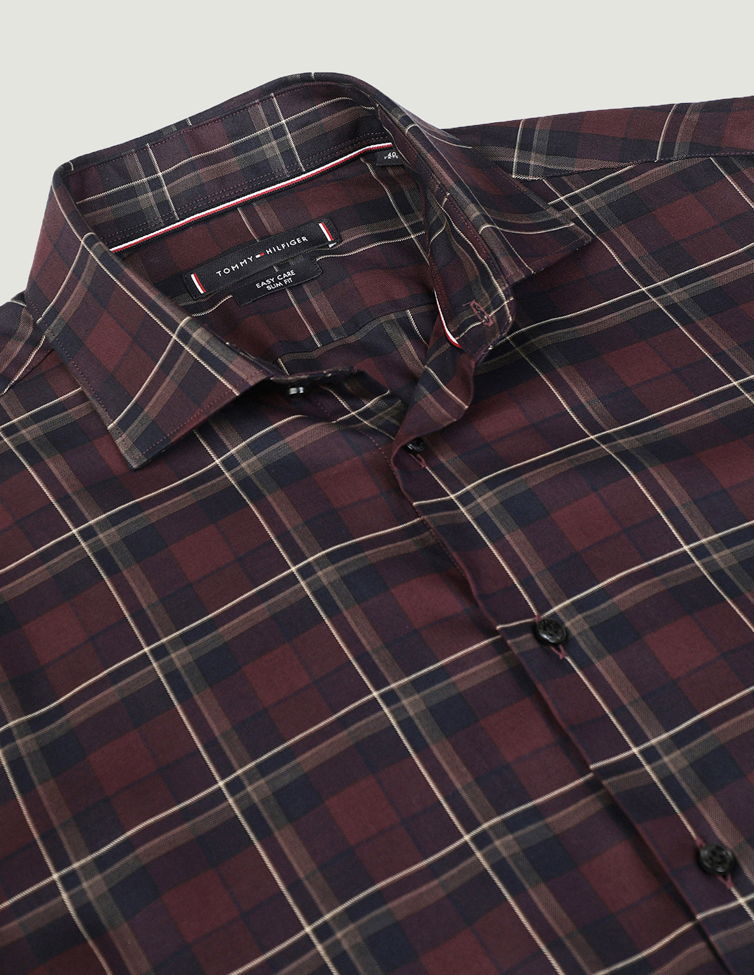 Tommy Hilfiger Dark Large Check Shirt