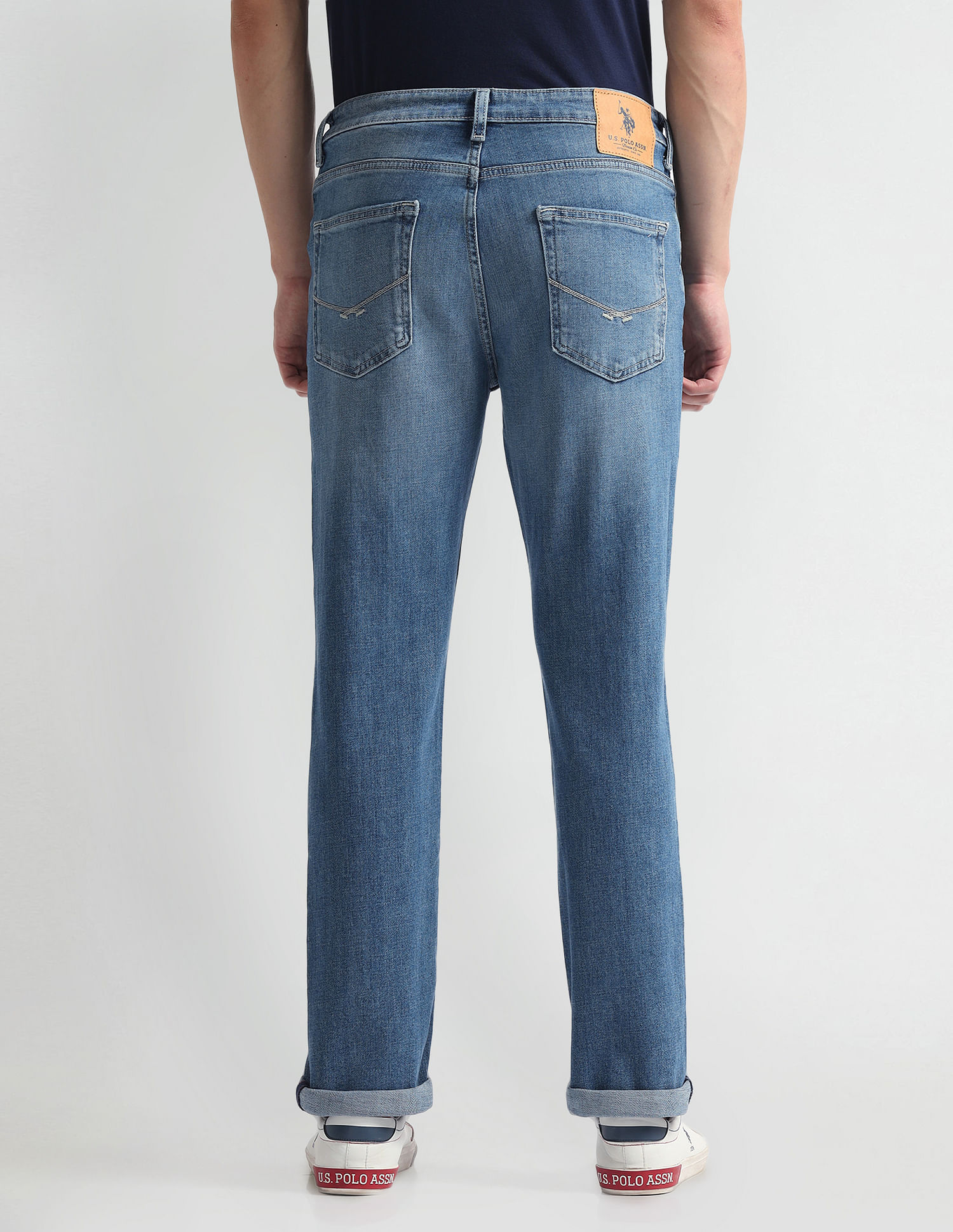 U.S. Polo Assn. Denim Co. Harold Slim Straight Fit Blue Jeans