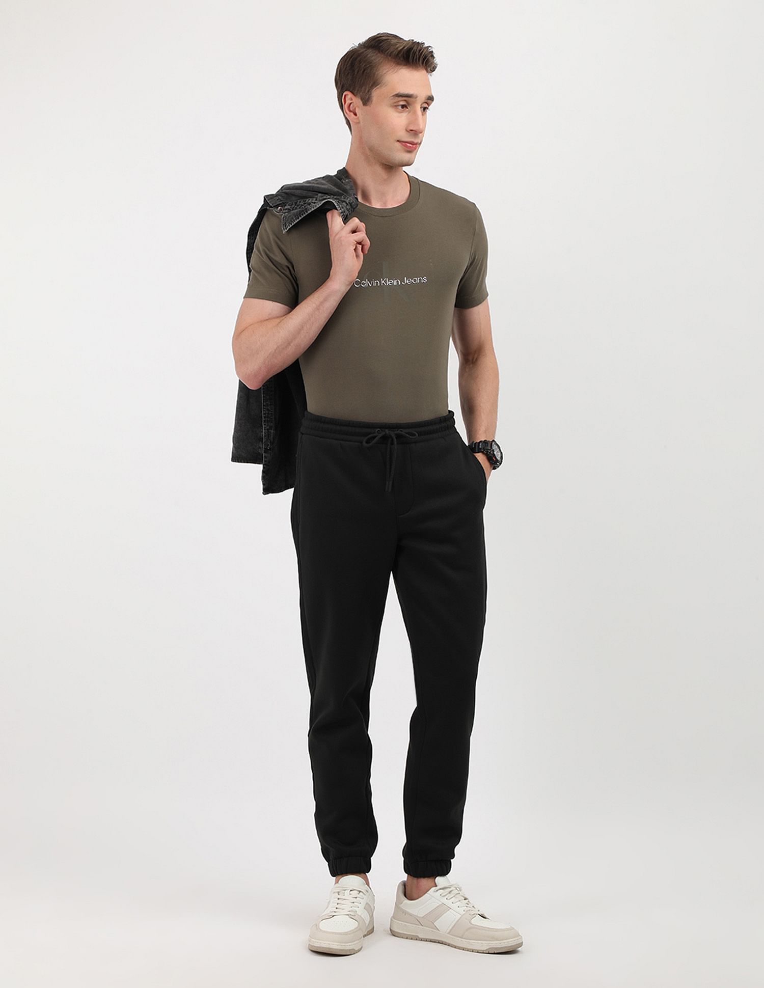 Calvin Klein Jeans Logo Tape Sustainable Joggers
