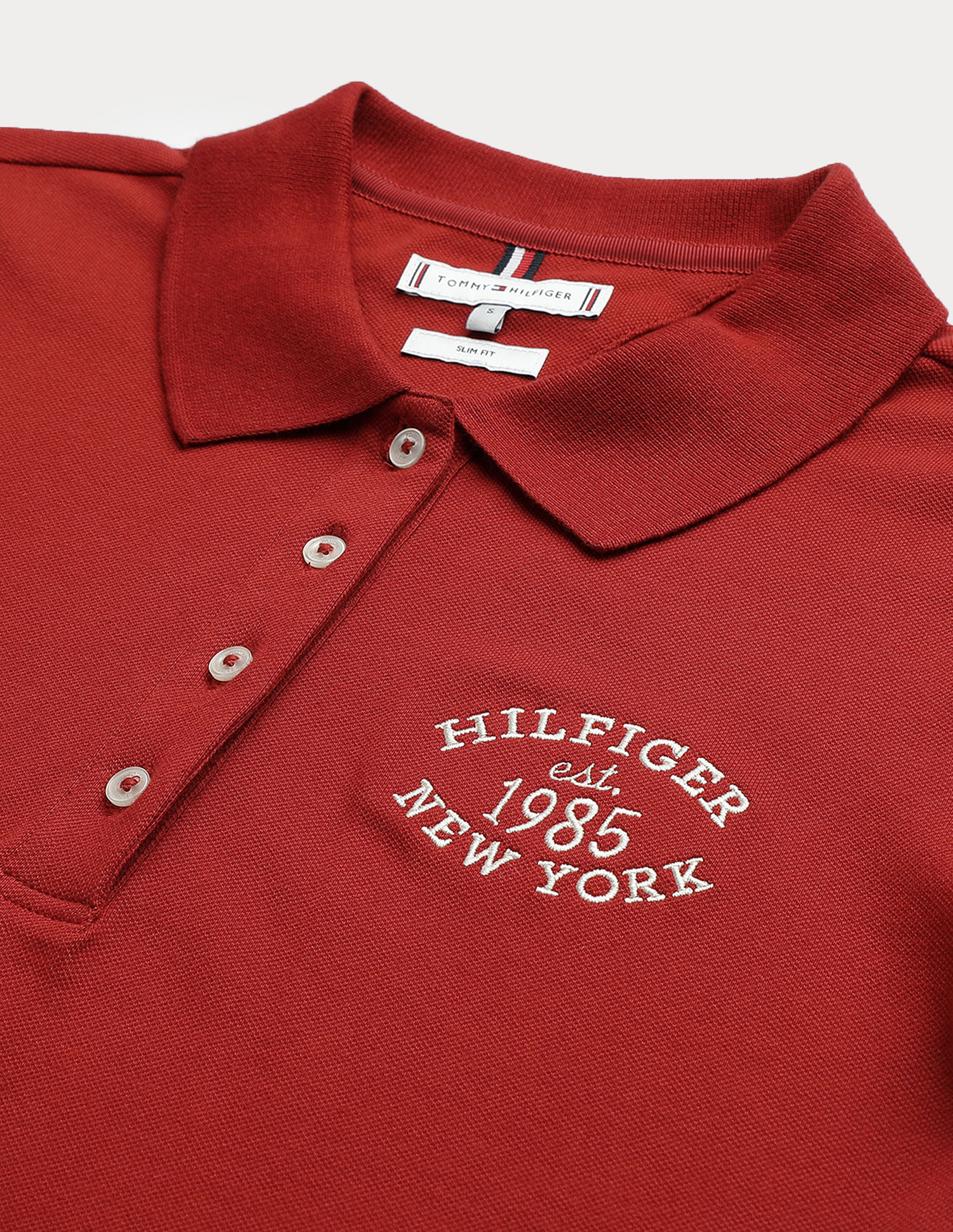 Tommy Hilfiger Slim Varsity Polo Shirt