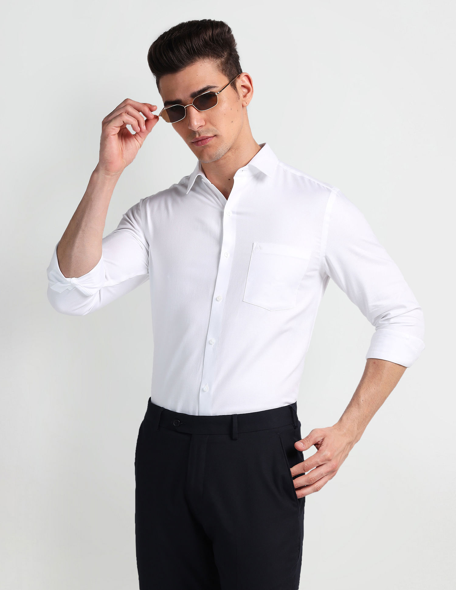 Arrow Liberty Classic Fit Dobby Shirt