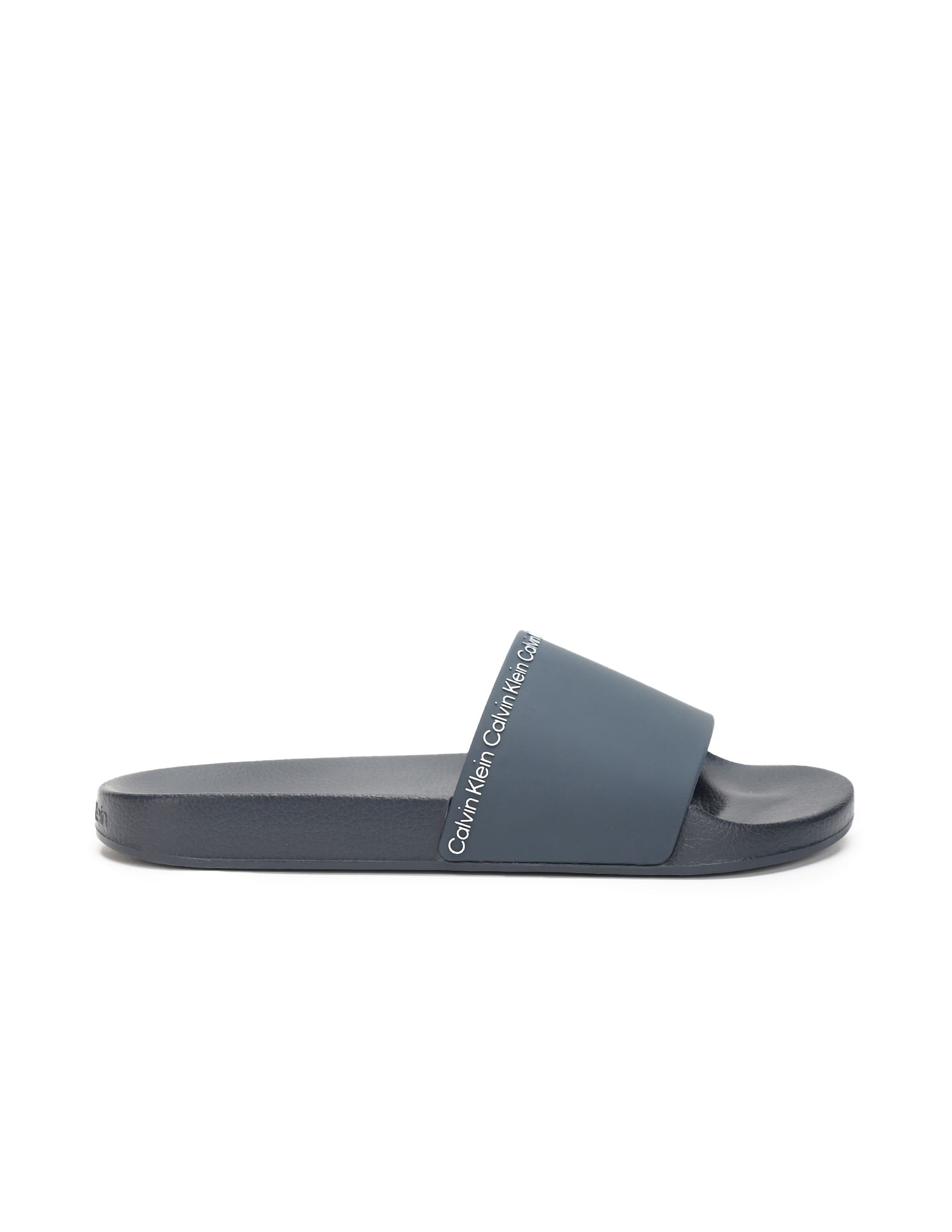 Calvin Klein Men Solid Pool Slides