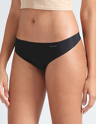 Calvin klein Invisible Thong Black