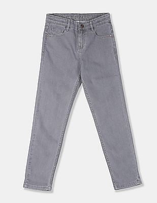 boys faded jeans