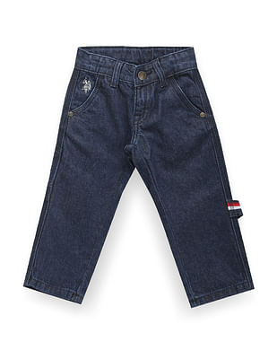 U S Polo Assn Kids Boys Relaxed Fit Blue Jeans