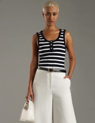 Striped Tops - Buy Striped Tops Online at Best Price in India