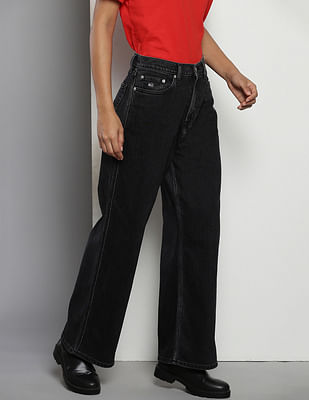 Tommy Hilfiger High Rise Claire Wide Leg Jeans