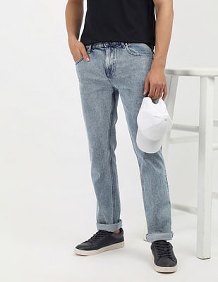 Tommy Hilfiger Mid Rise Straight Fit Jeans