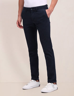 U S Polo Assn Denver Slim Fit Dobby Trousers