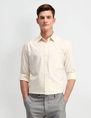 Arrow Glen Checks Cotton Shirt