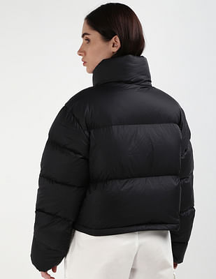   [CK] Women’s Volume Neck Crop Down Puffer J225 Buy Calvin Klein Down Cropped Puffer Jacket - NNNOW.com